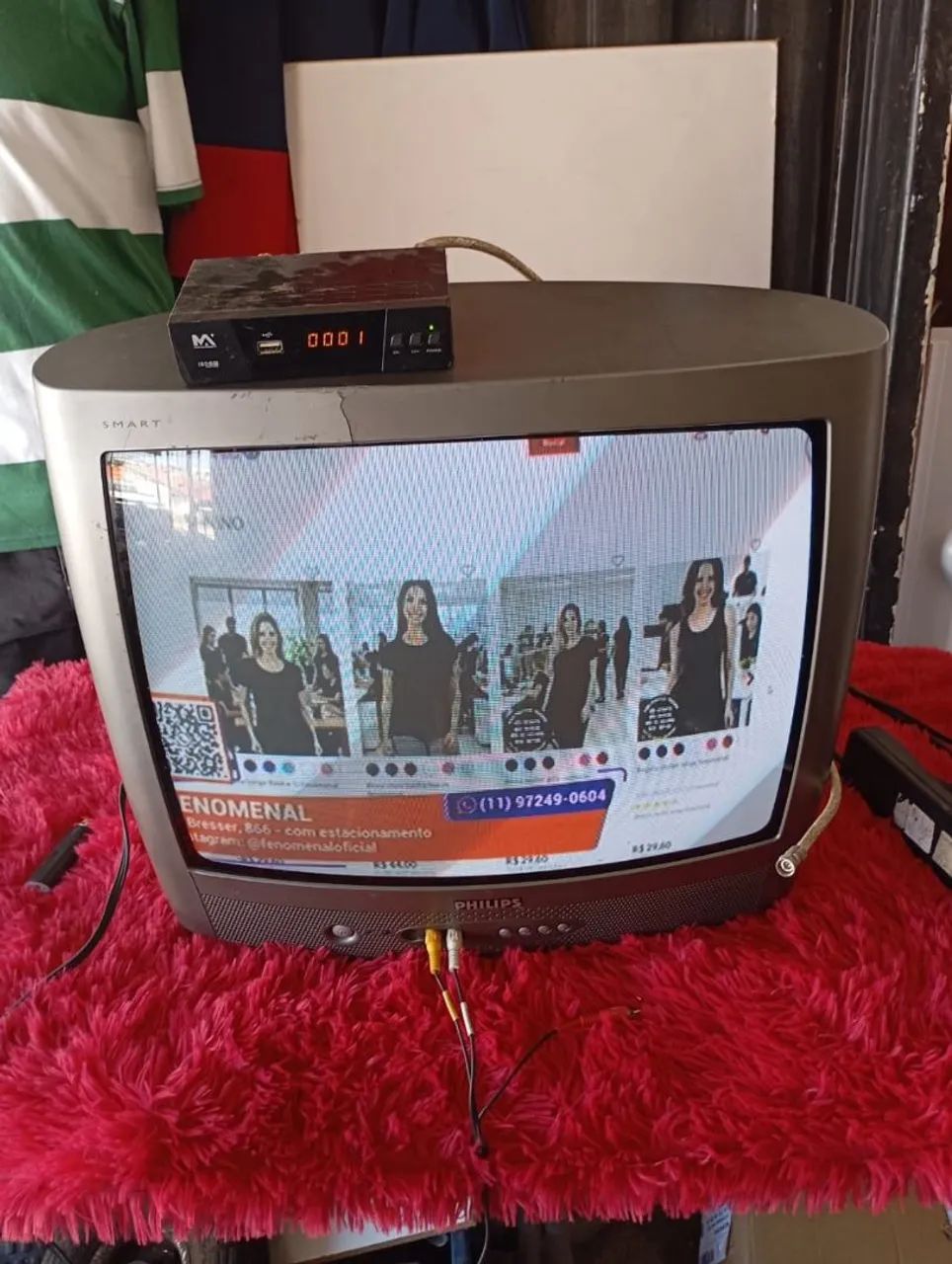 Tv 21 polegadas sem controle Philips