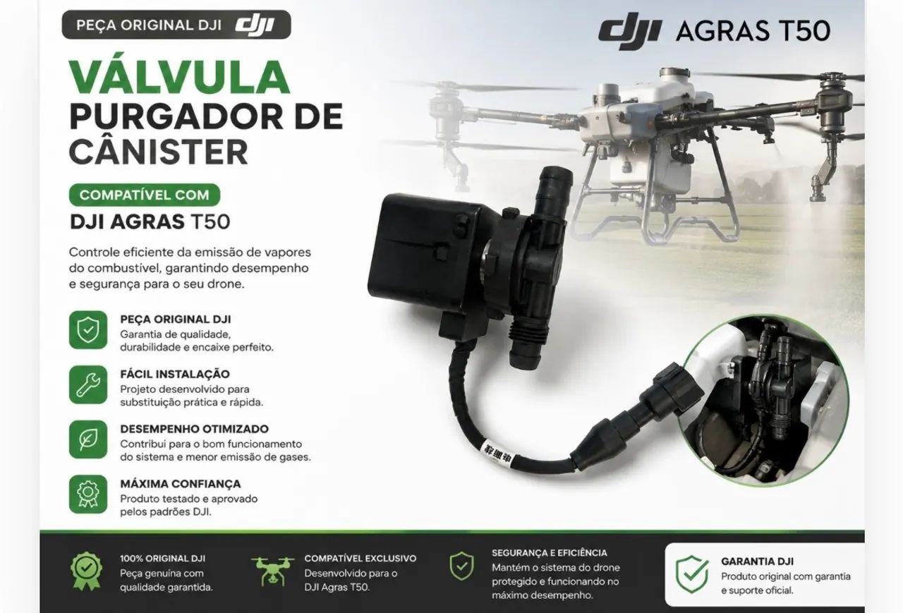 Solenoide DJI agras t50 - Foto 3