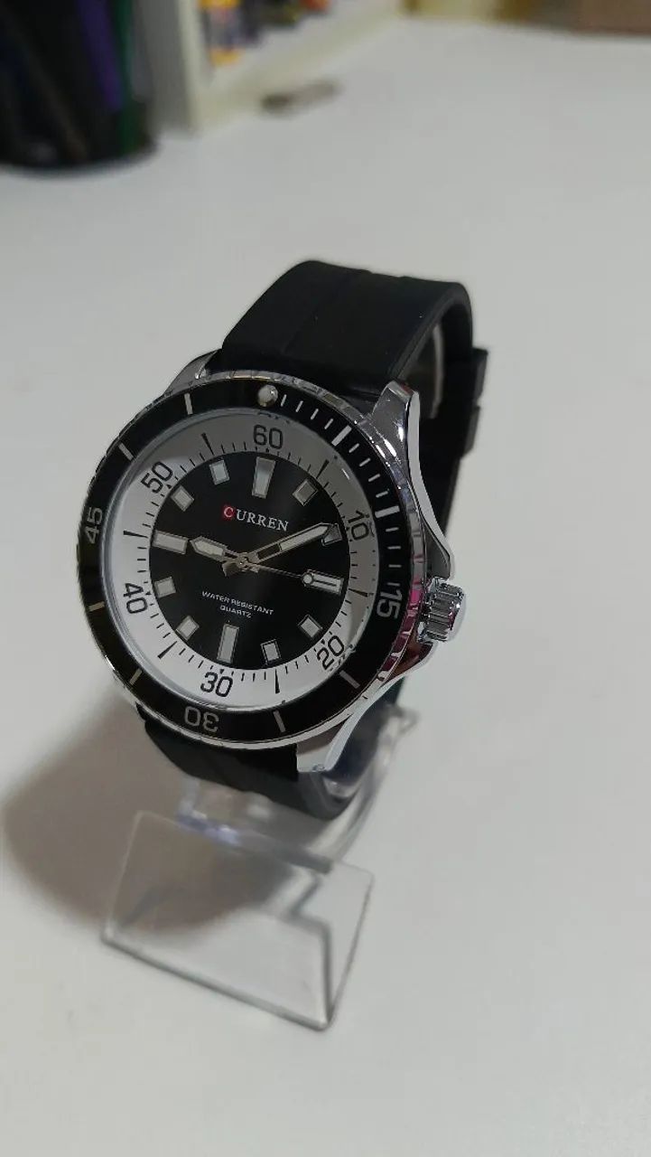 Relógio Curren pulseira de silicone - Foto 3