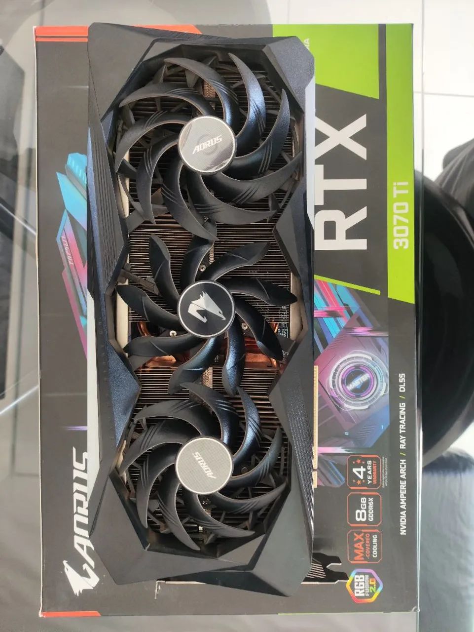 RTX 3070 Ti Aorus - Foto 2