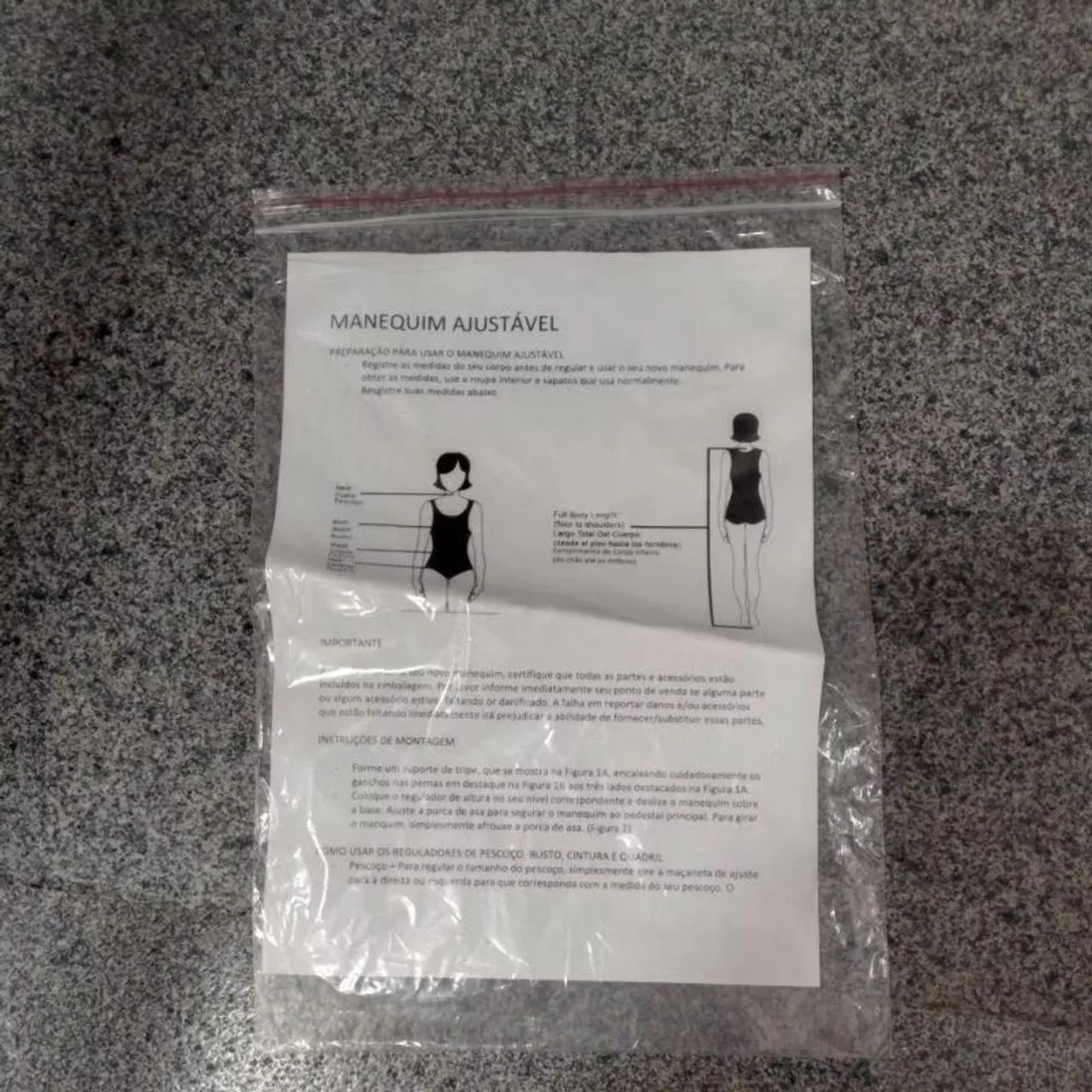 Manequim de costura ajustável  - Foto 4