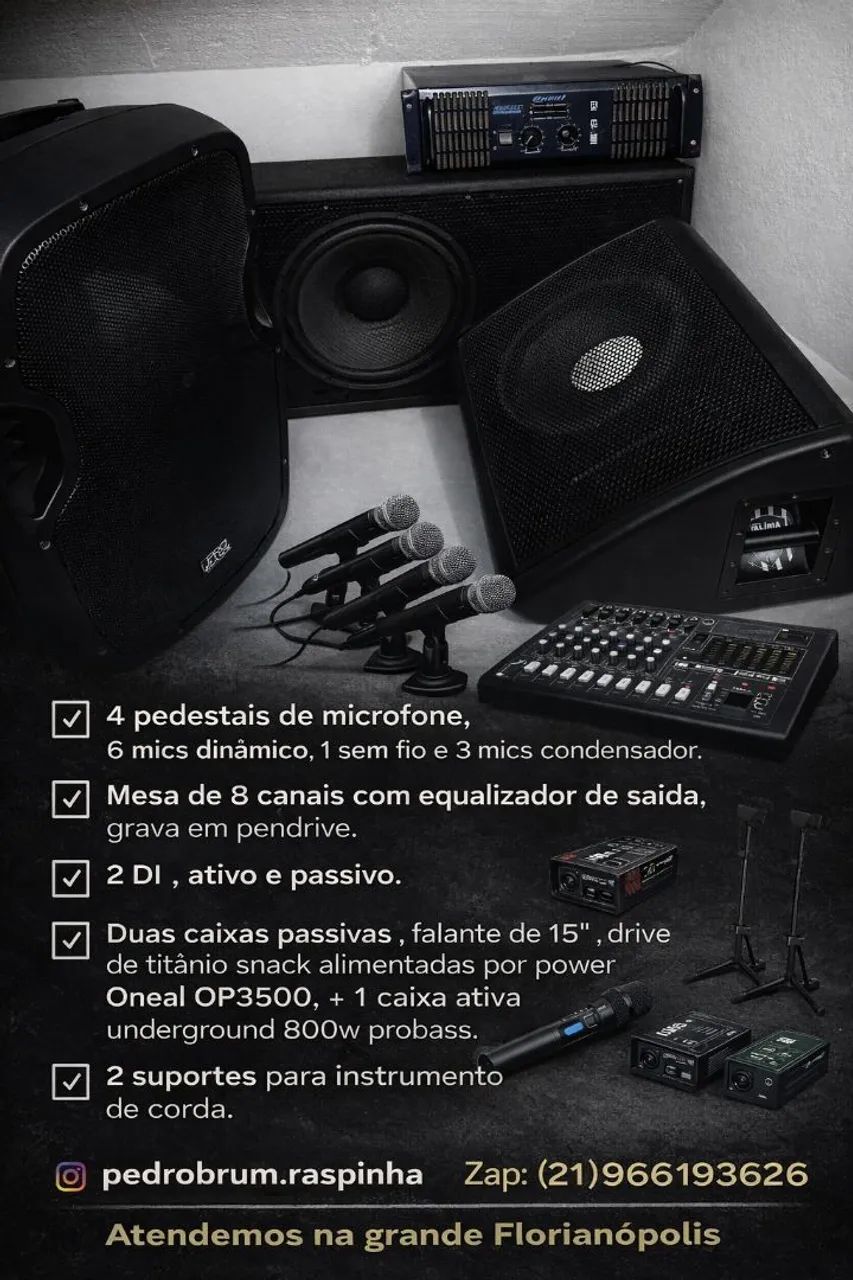 Aluguel de som para festas e eventos, a partir de 350$ - Foto 2