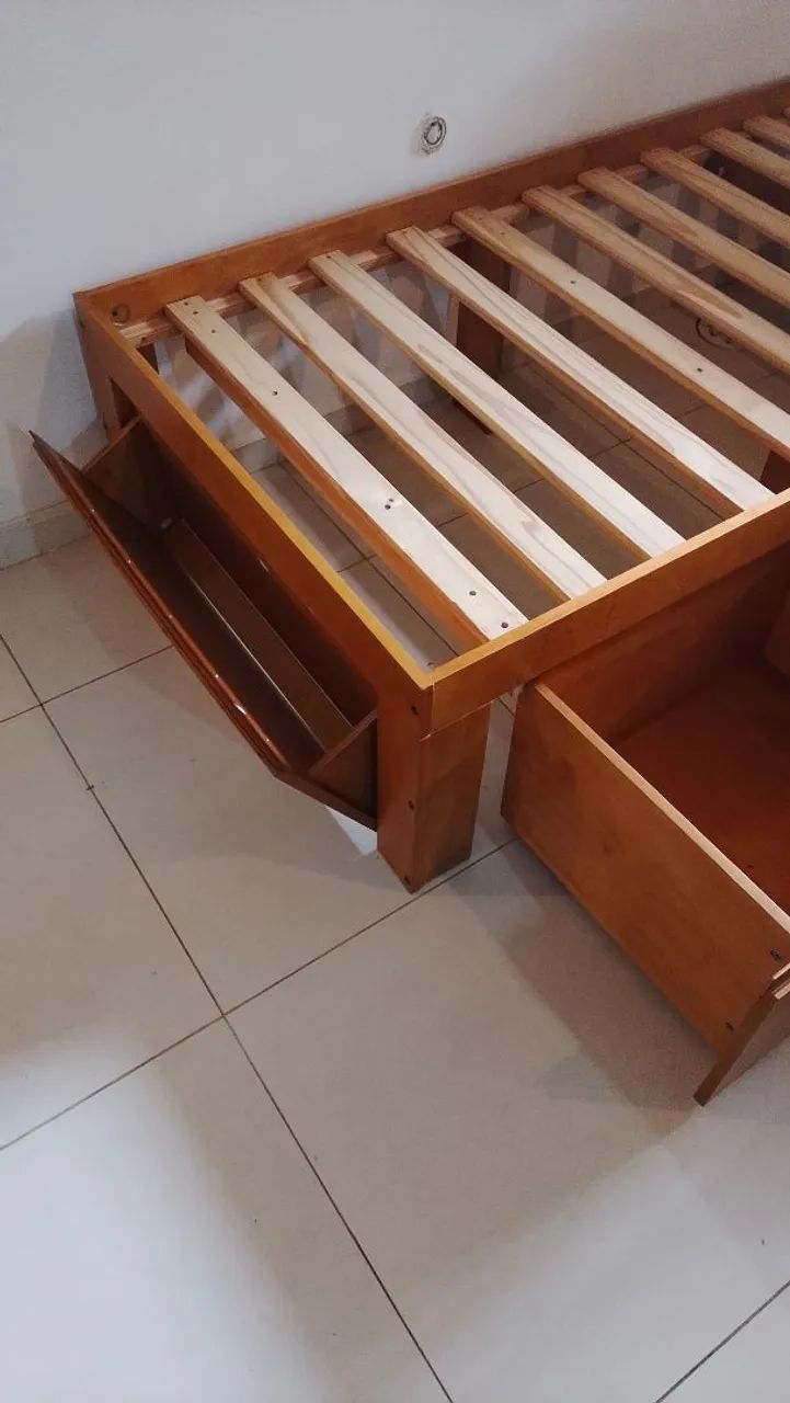 Cama de madeira - Foto 2