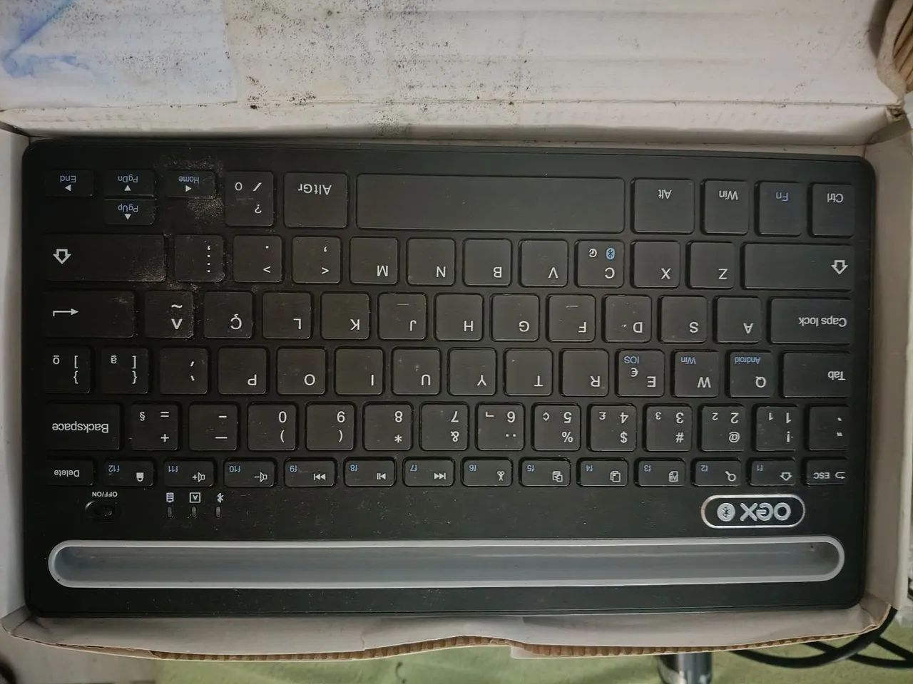 Teclado bluetooth para dispositivos móveis  - Foto 2