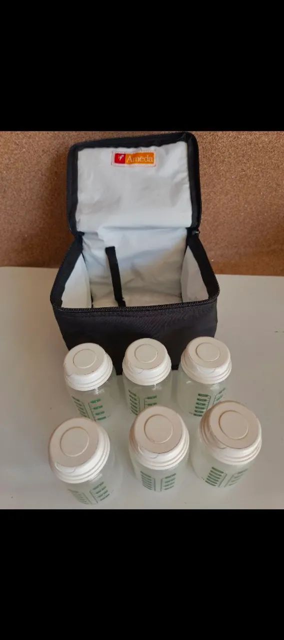 Kit Ameda para transporte de leite materno - Foto 3