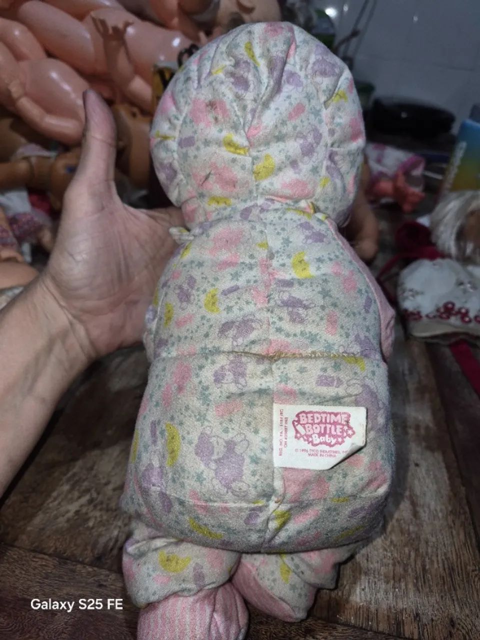 Boneca Tyco Bedtime Bottle Baby de 1996 - Foto 5