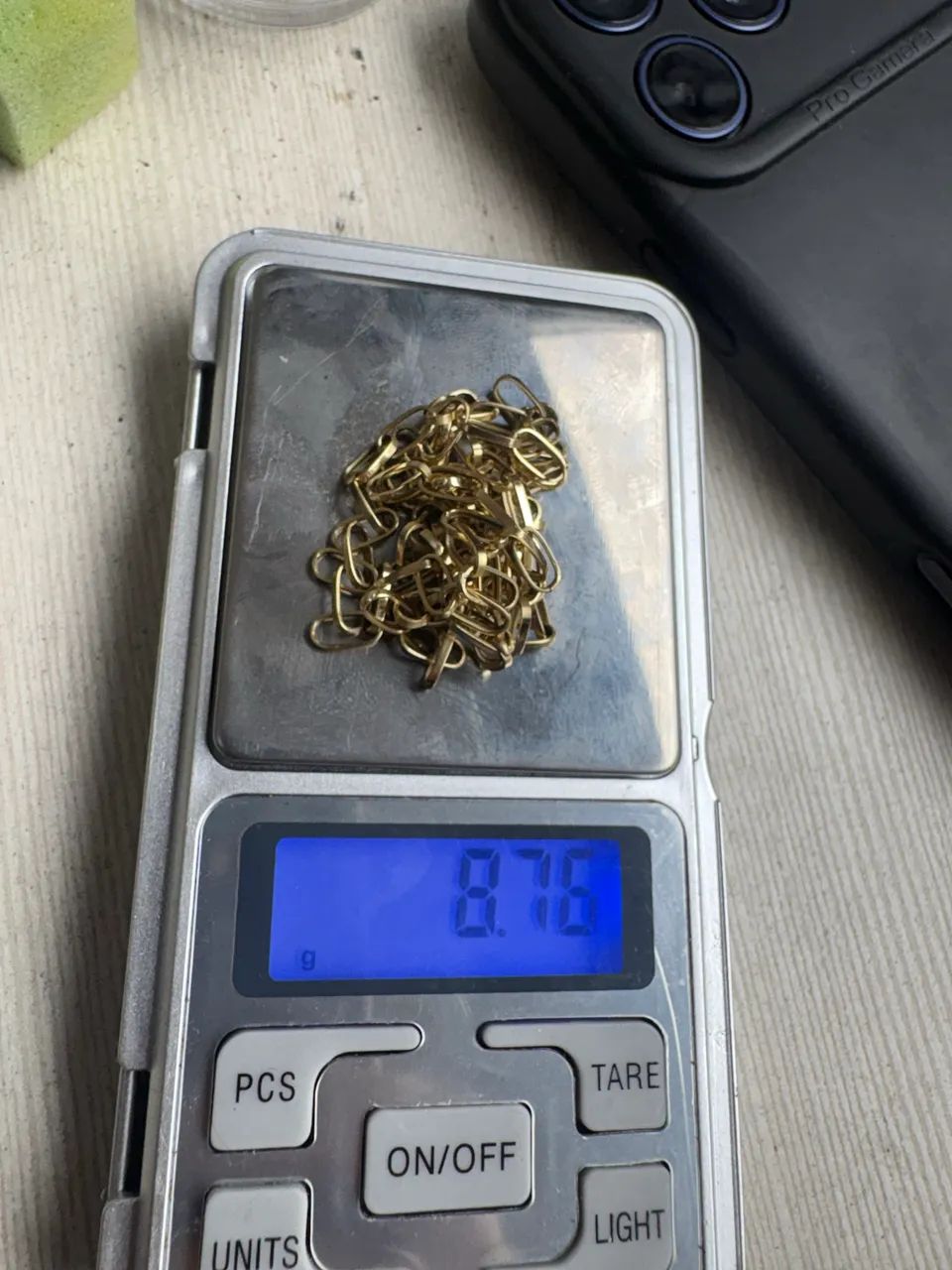 Corrente de ouro tijolinho 18k 