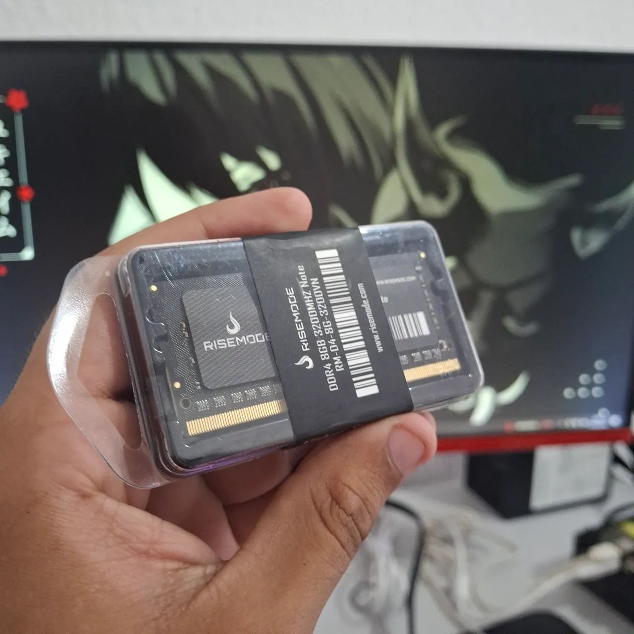 Memória Rise Mode 8GB 3200Mhz Notebook - Nova Lacrada - Aceito