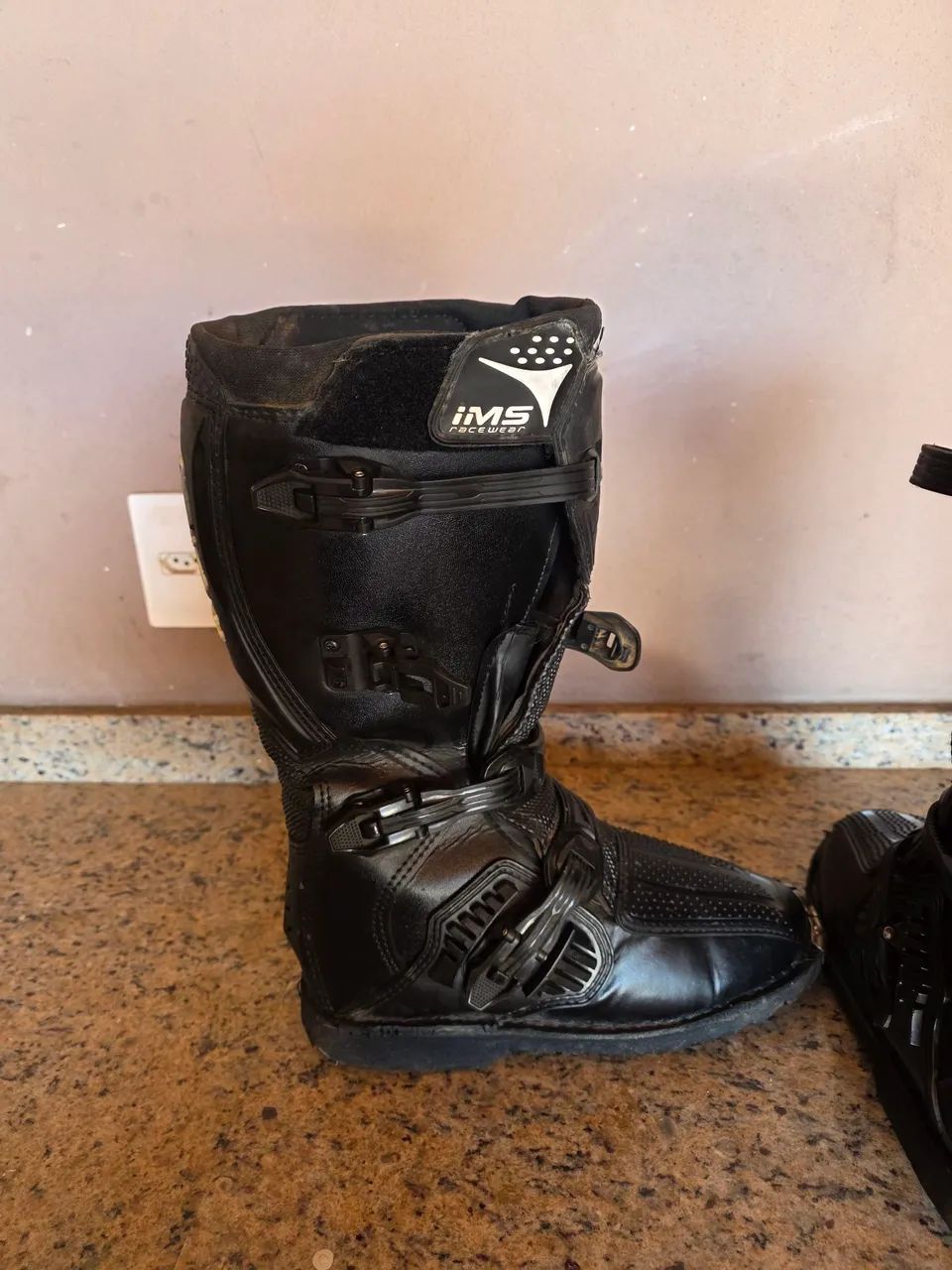 Bota de moto de trilha ims racing - Foto 5