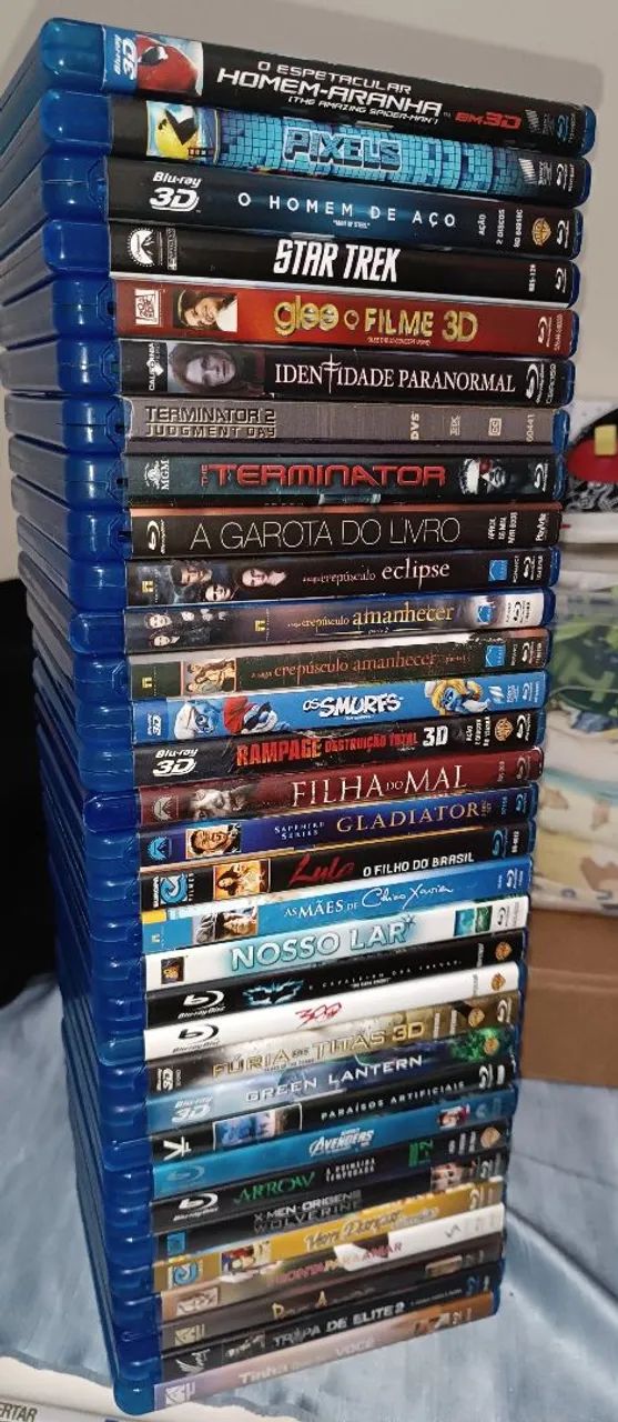 Coleção Blu ray Originais - DVD, Blu-Ray e Vídeo Cassete
