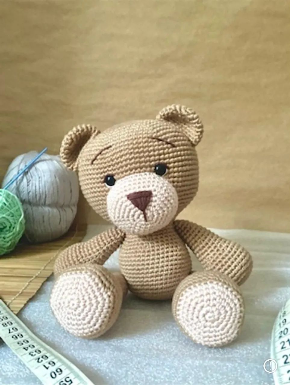 Urso de Crochê  - Foto 3