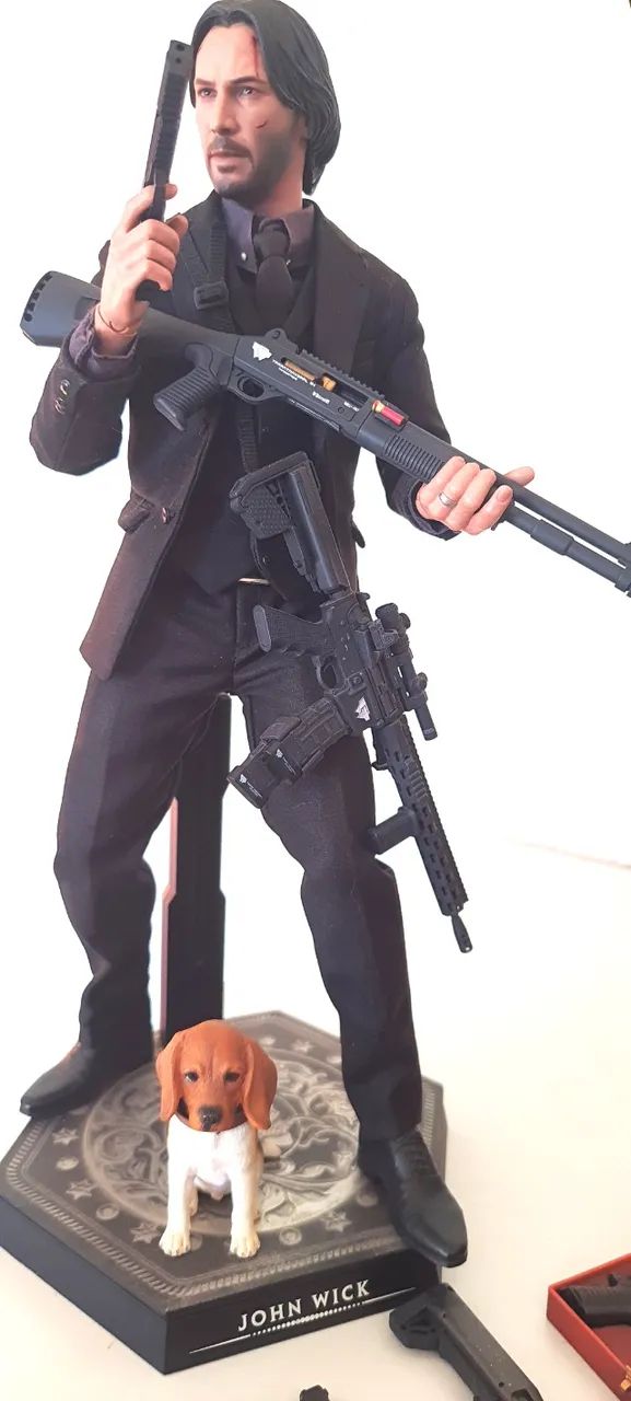 John Wick Hot Toys Chapter 2 Mms504 1/6 - Foto 5