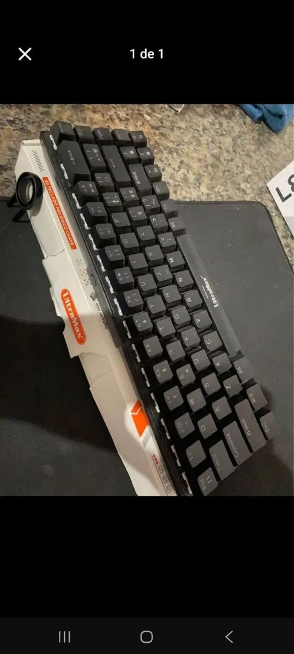Teclado gamer ultramax 