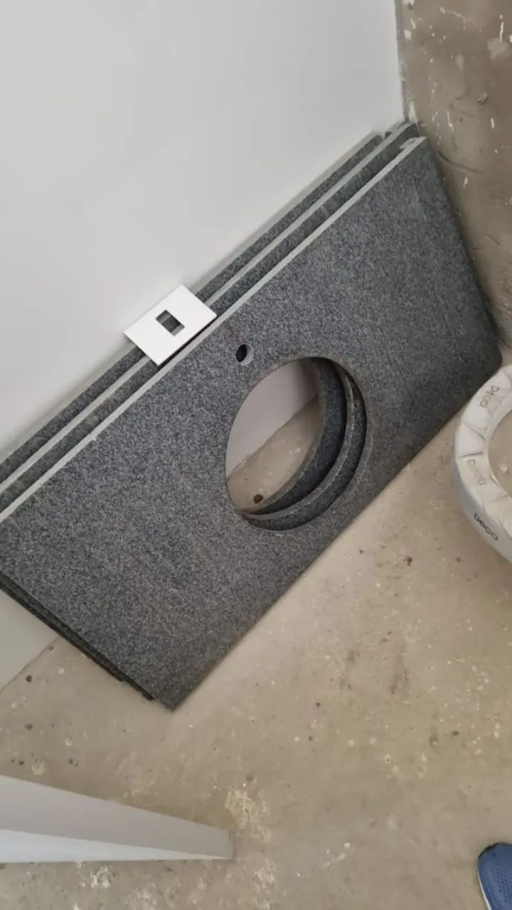 Kit 3 pias em granito para lavatório (vendo separadamente também) 