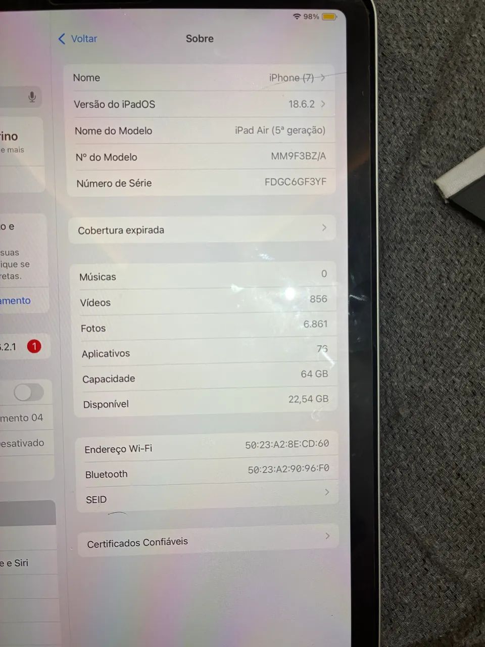 IPad Air 5° geração M1  - Foto 3