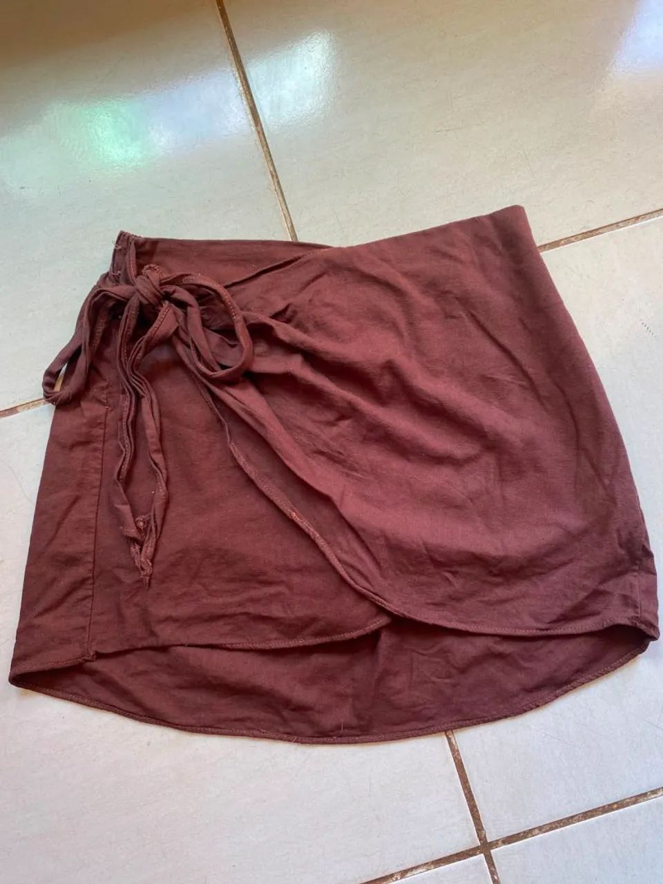 Short saia M desapego perfeito seminovo 