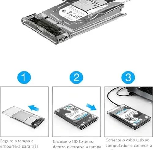 Case HD para Externo  - Foto 3