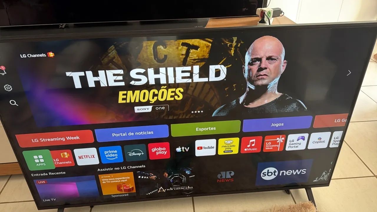 Tv led 55 polegadas LG Bhuetooth Alexia comando voz - Foto 2