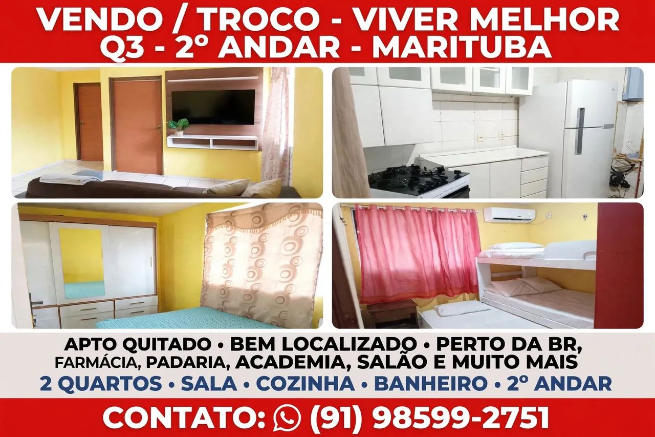 Apartamento vendo ou troco