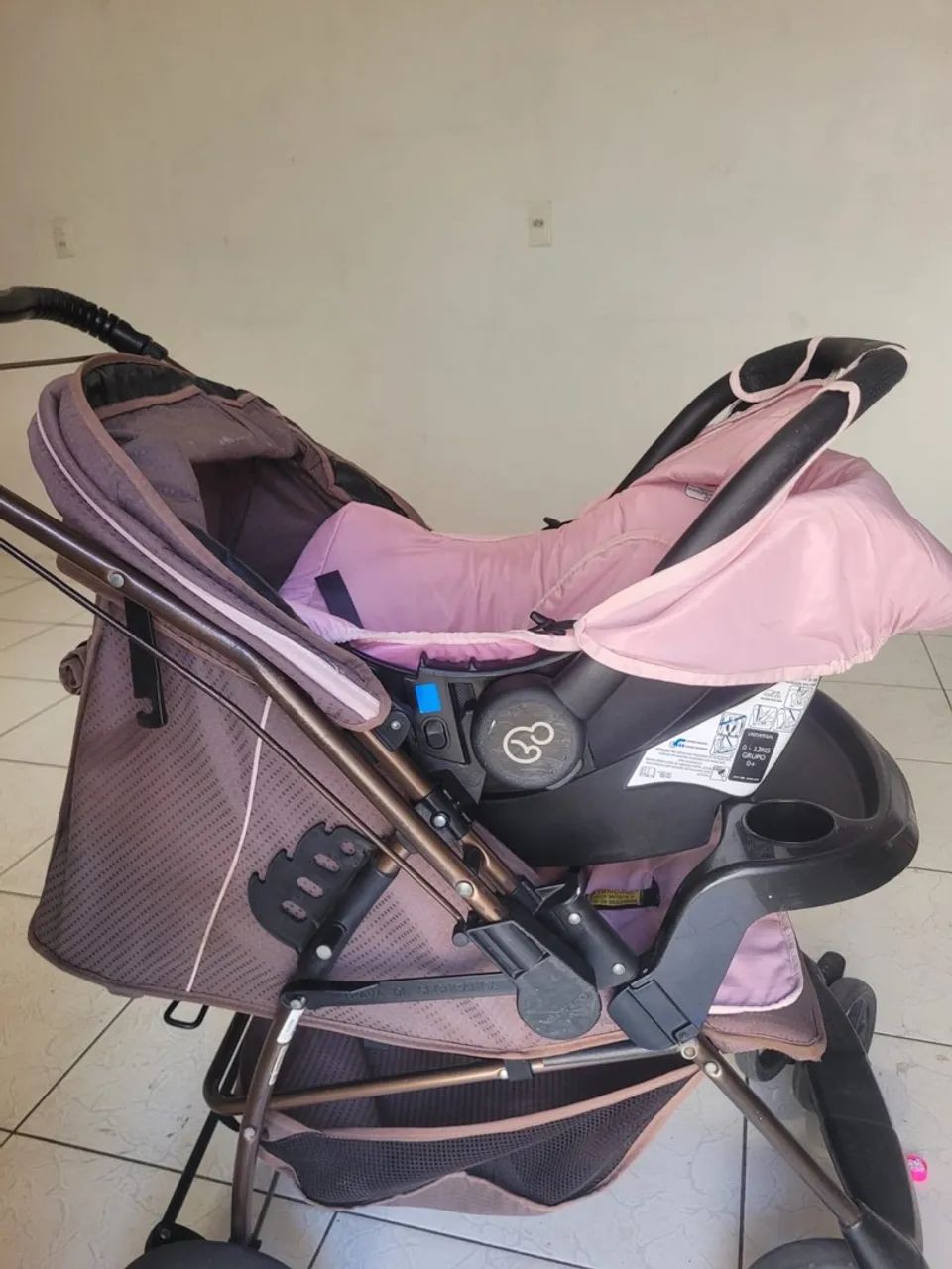 Carrinho de bebê + bebê conforto  - Foto 5