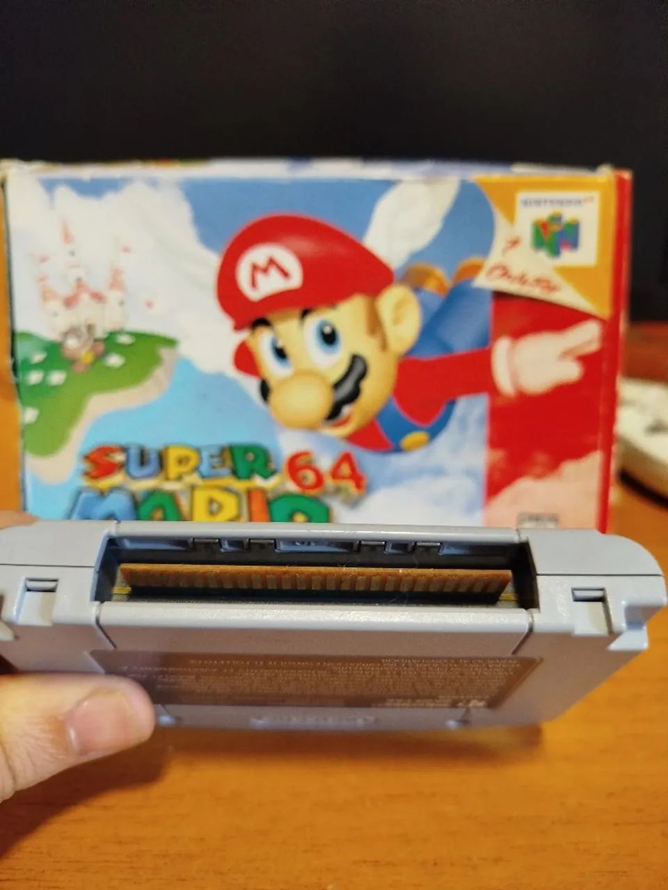SUPER MARIO 64 + CAIXA ORIGINAL - Foto 2