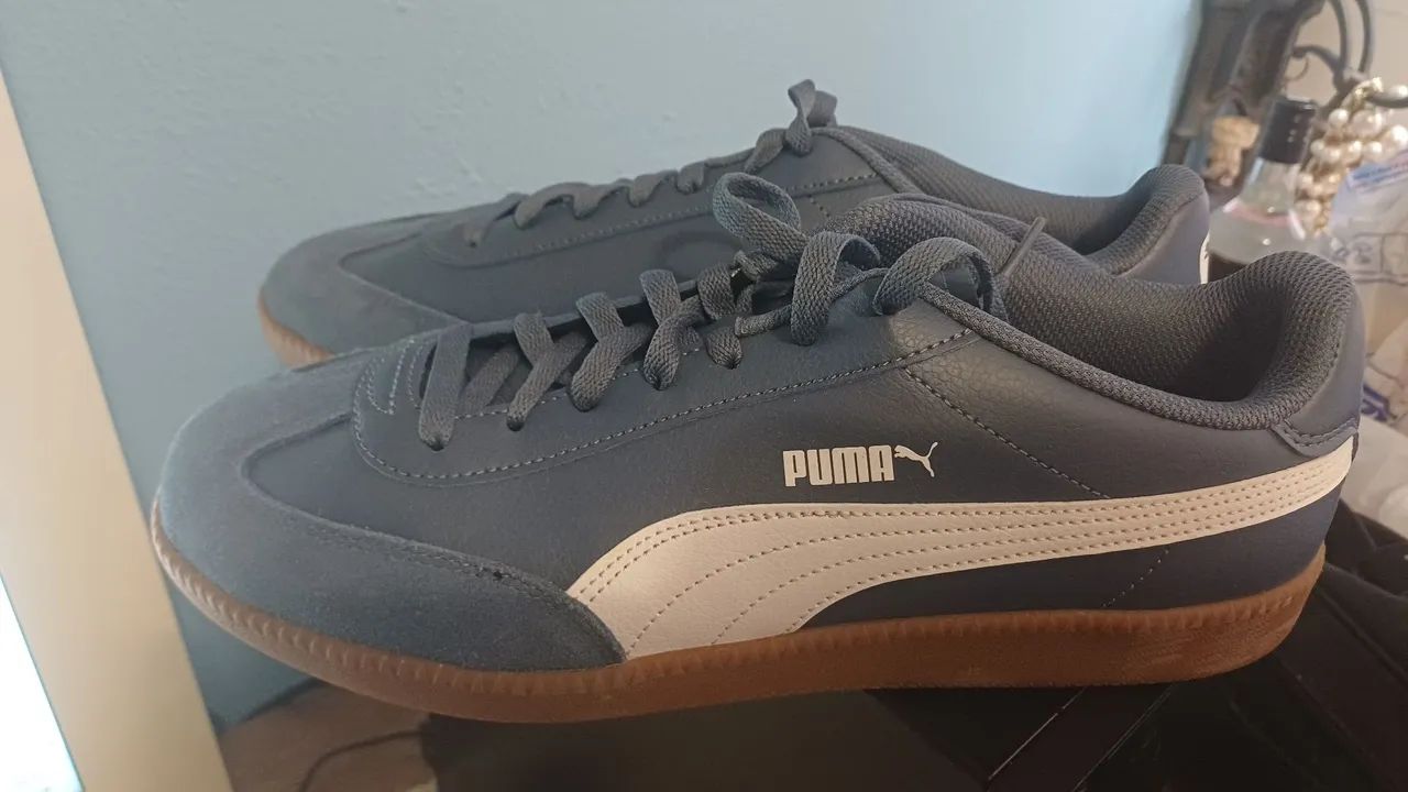Tênis Puma Azul Tam 43