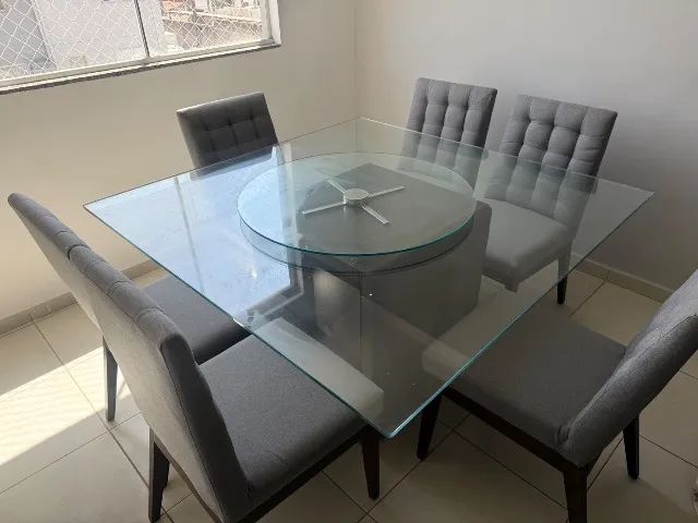 Mesa jantar  6 cadeiras 