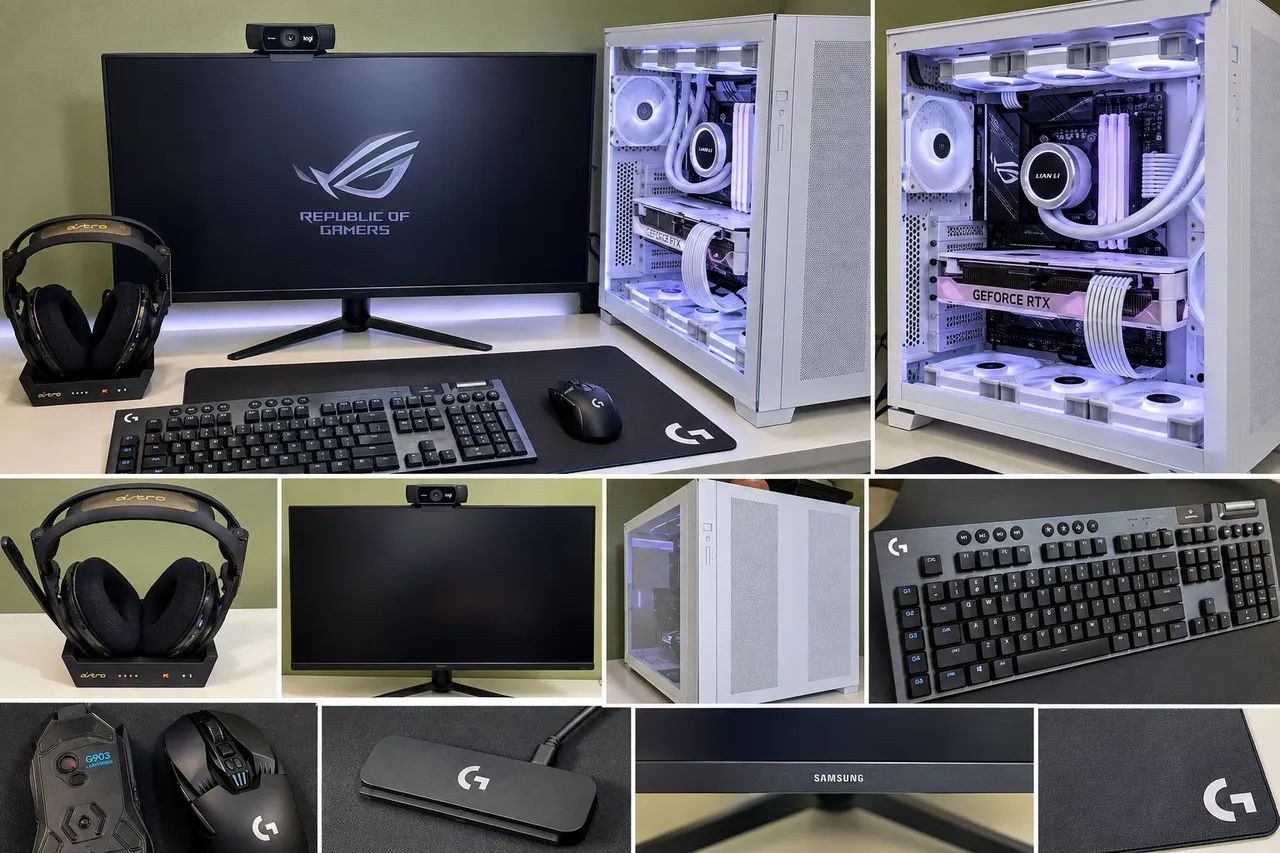 PC GAMER HIGH-END + SETUP COMPLETO | i9 + RTX 4070 + 48GB DDR5