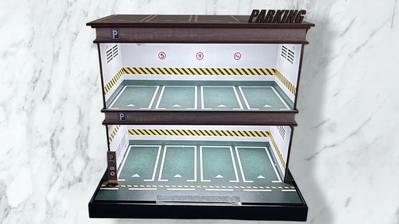 Diorama Garagem 1/64 com LED.  - Foto 2