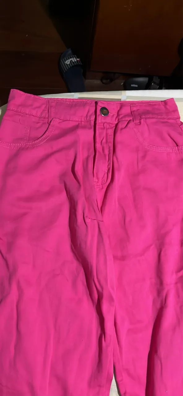 Calça Rosa- Wid Leg - Foto 3