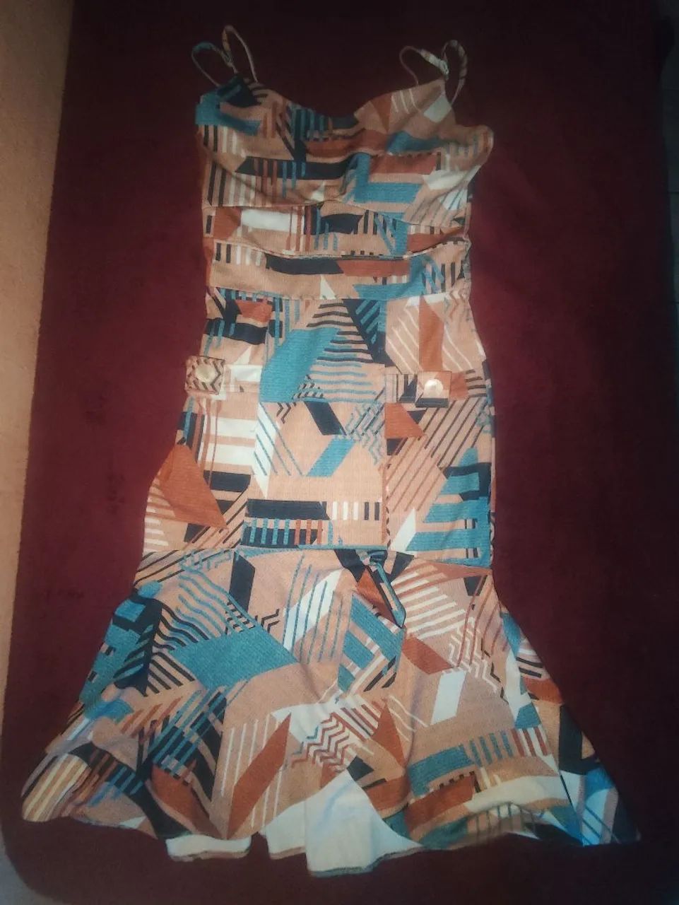 vestido midi/longo de alcinha  - Foto 2