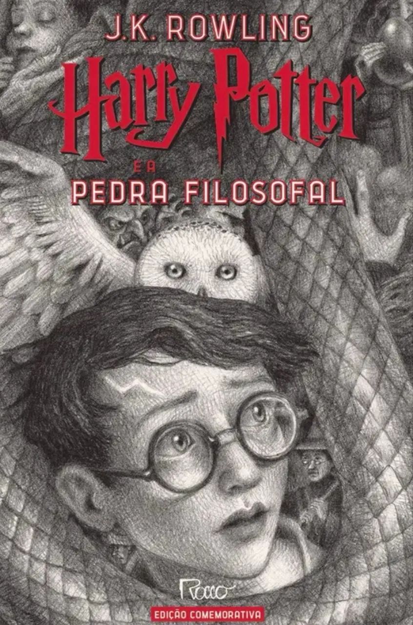 HP E A Pedra Filosofal - CAPA DURA Edição Comemorativa
