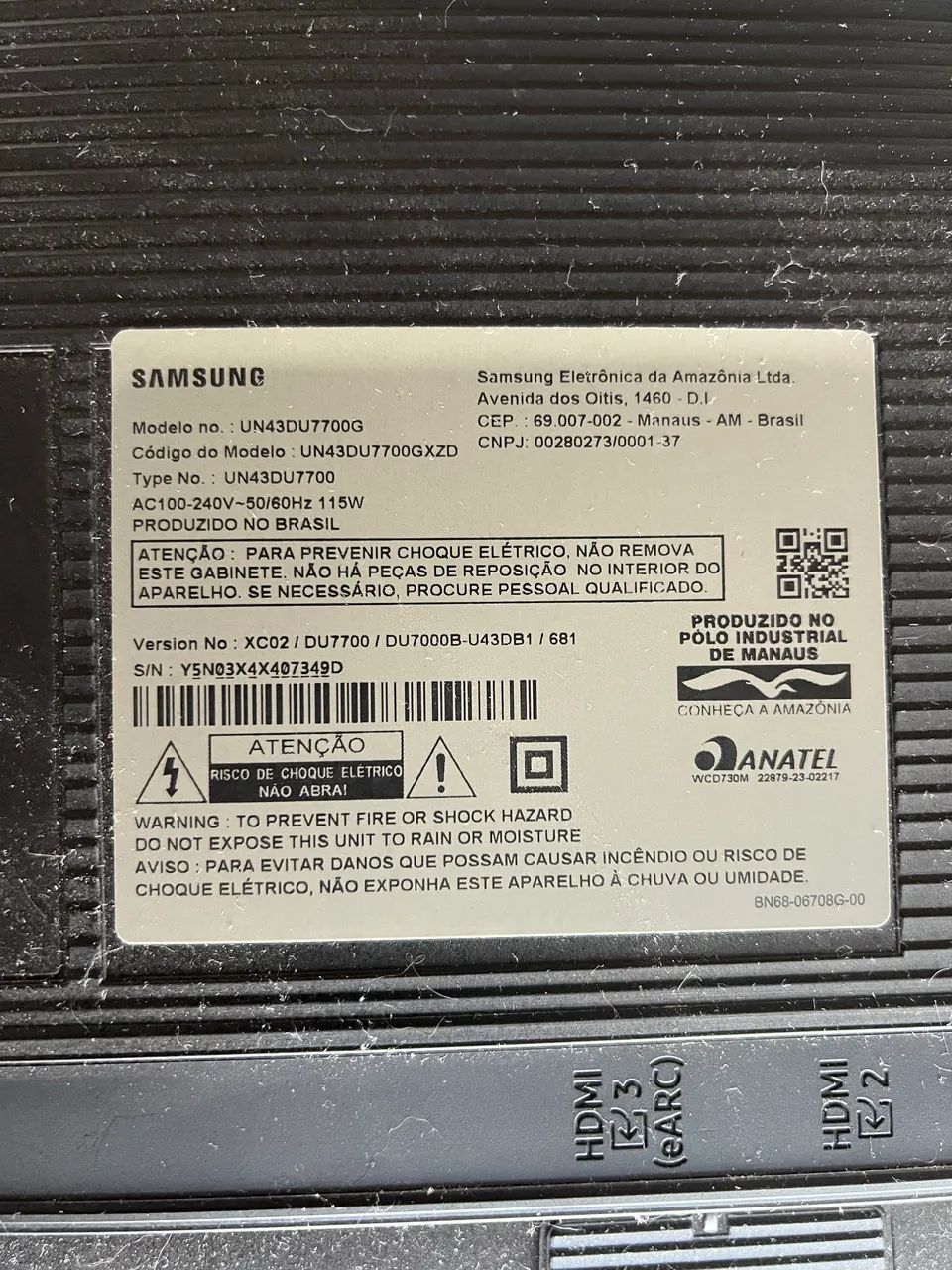 Smart TV 4k Samsung 43 polegadas Tudo em 1 - Foto 3