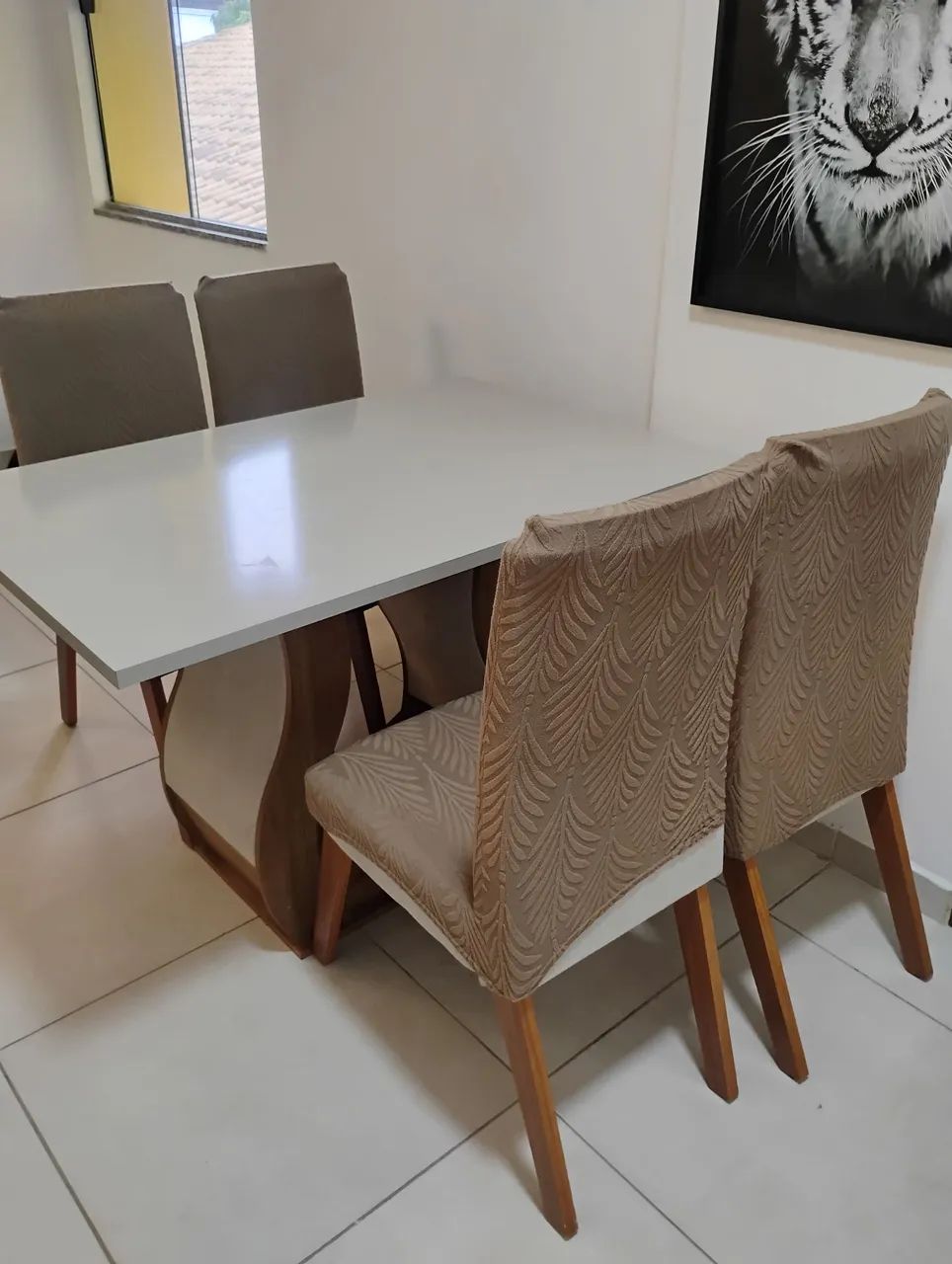 Mesa de jantar com 4 cadeiras  - Foto 3