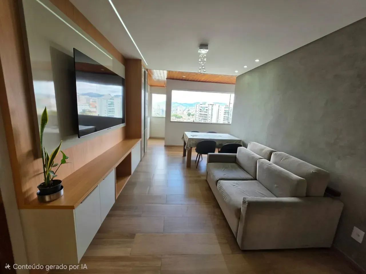 Apartamento 2 quartos com Varanda Bairro Caiçara