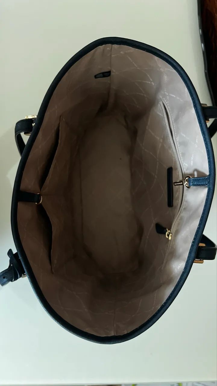Bolsa Michael Kors Original- Azul Marinho - Foto 4