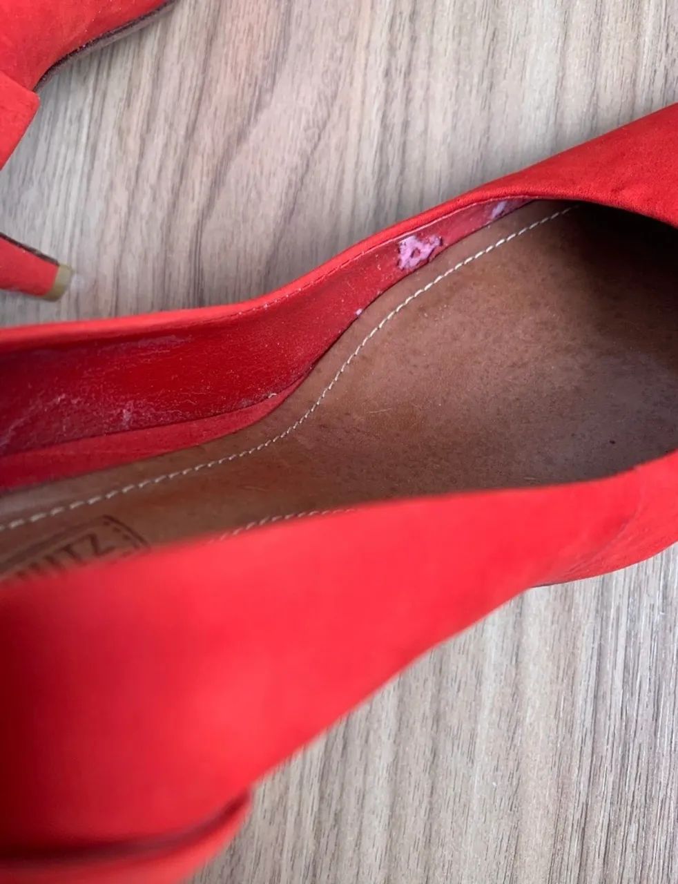 Scarpin schutz vermelho - Foto 4