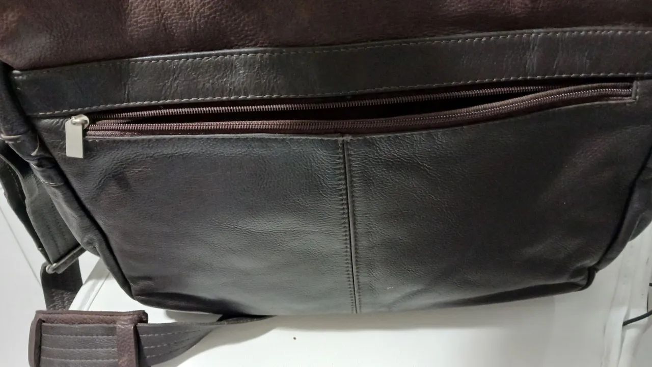 Bolsa masculina de ombro - Foto 5