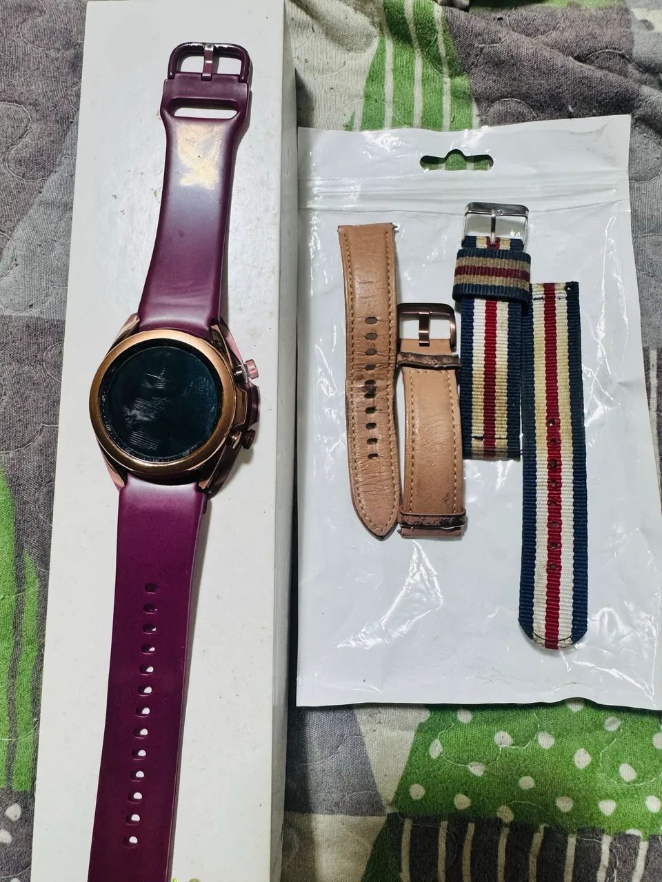 Relógio Samsung Smart Whatch 3 Bronze 41mm LTE