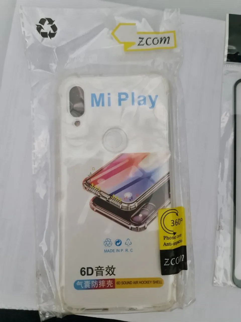xiaomi mi play película e case capinha nova - Foto 2