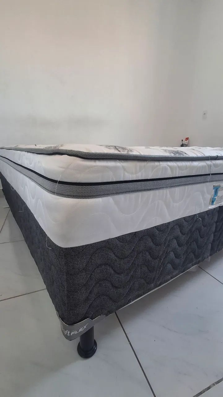 Cama box casal