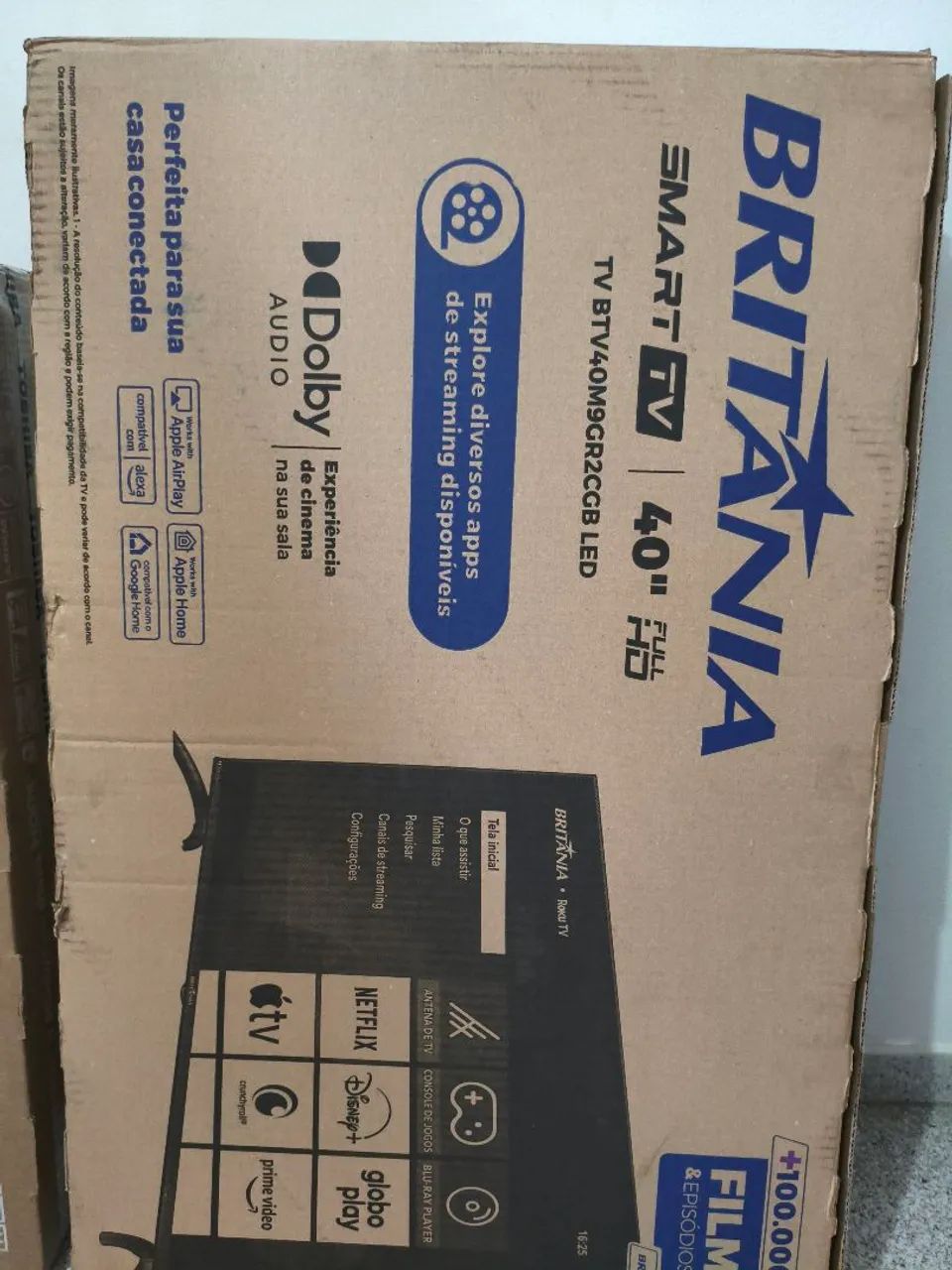 Tv Smart Britania 40 polegadas 