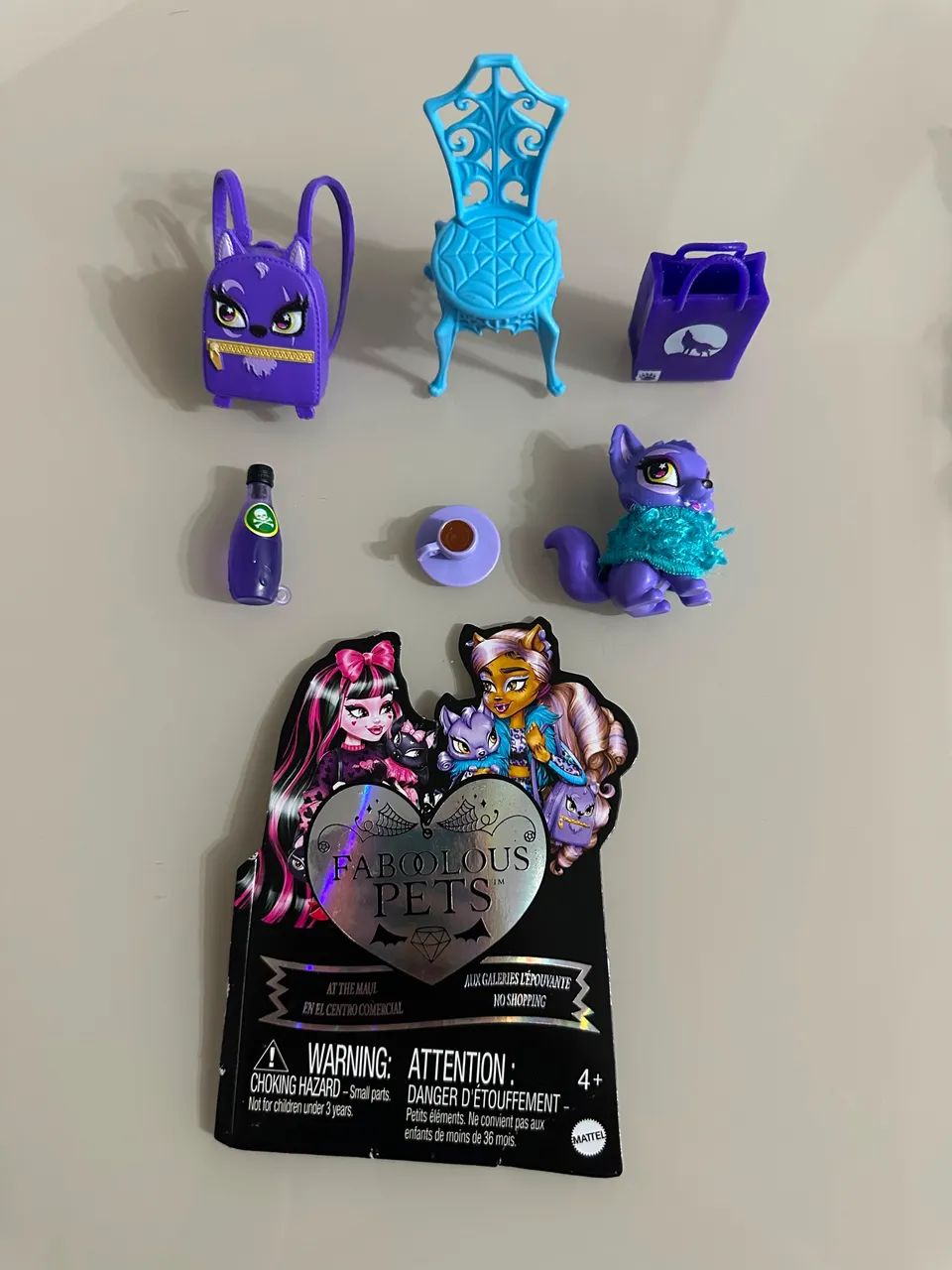 MONSTER HIGH G3 PET FABOOLOUS CLAWDEEN - Foto 4