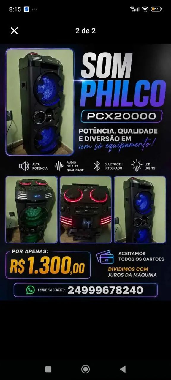 Caixa de Som 
