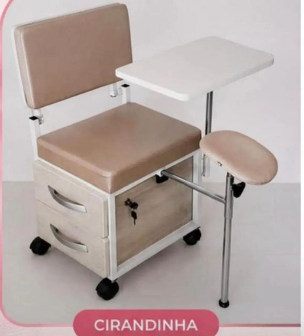 Cadeira de manicure cirandinha 