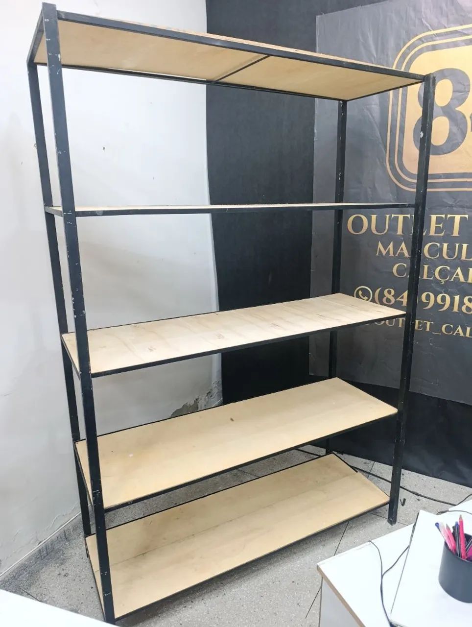 Industrial Shelf + Store Counter