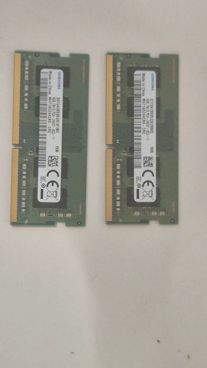 Memória ddr4 notebook 4GB