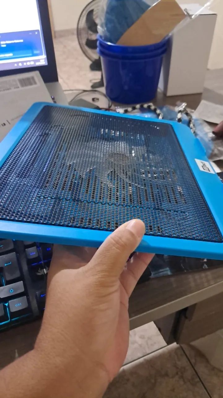 Base com Ventoinha para Notebook até 15" - Foto 5