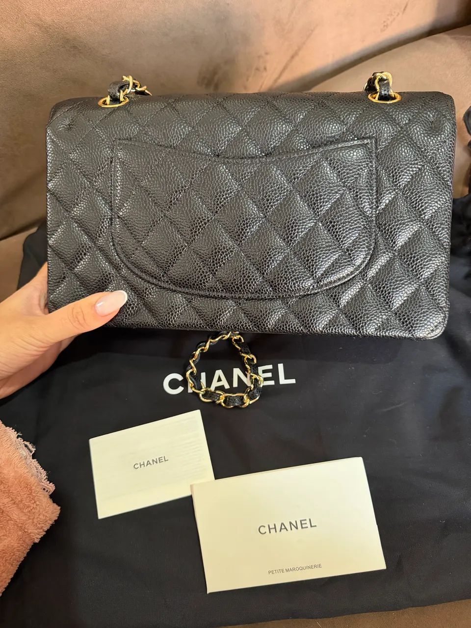 Bolsa Chanel jumbo flap preta nova - Foto 3