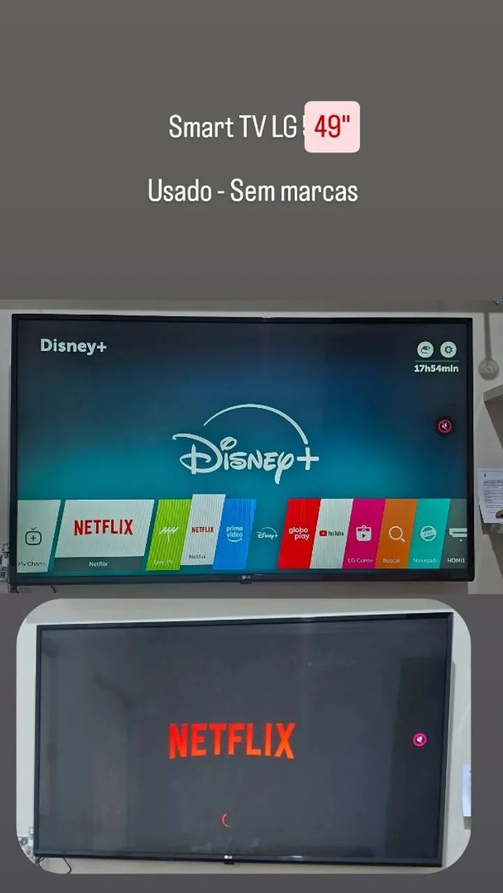 Smart TV LG 49"
